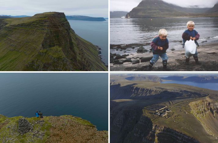 Darri og Ritur eru fjöll á Hornströndum á norðanverðum Vestfjörðum. Garpur fór þangað reglulega sem barn og gekk á fjöllin í nýjasta þætti Okkar eigin Íslands.