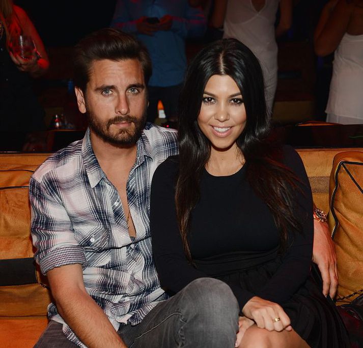 Kourtney Kardashian og Scott Disick eru bæði á listanum.