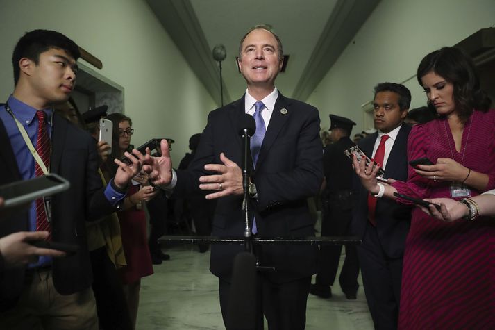 Þingmaðurinn Adam Schiff stýrir aðgerðum Demókrata varðandi ákæruferlið að miklu leyti.