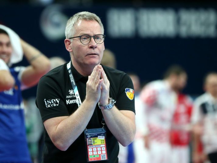 Guðmundur Guðmundsson, þjálfari íslenska landsliðsins í handbolta.