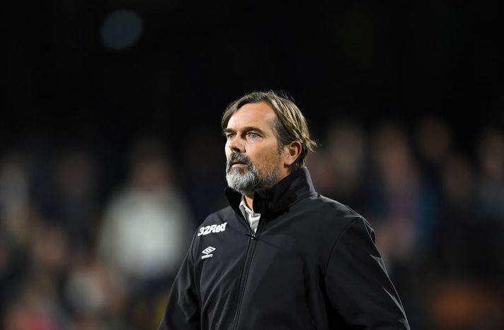 Philip Cocu er þjálfari Derby.