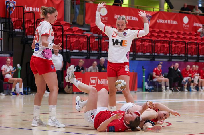 Úr leik Hauka síðasta vor