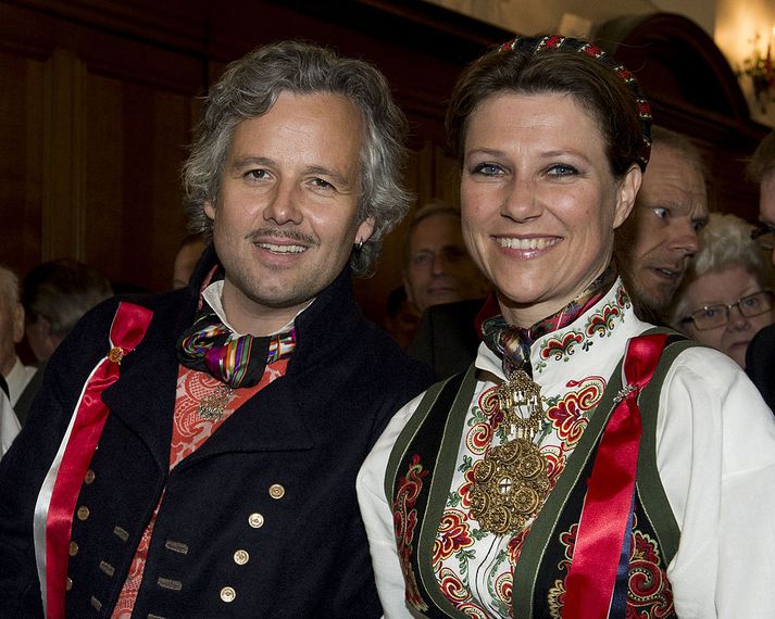 Ari Behn og Marta Lovísa Noregsprinsessa í London árið 2013.