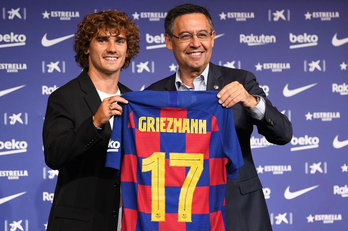 Griezmann mun vera númer 17 hjá Barca