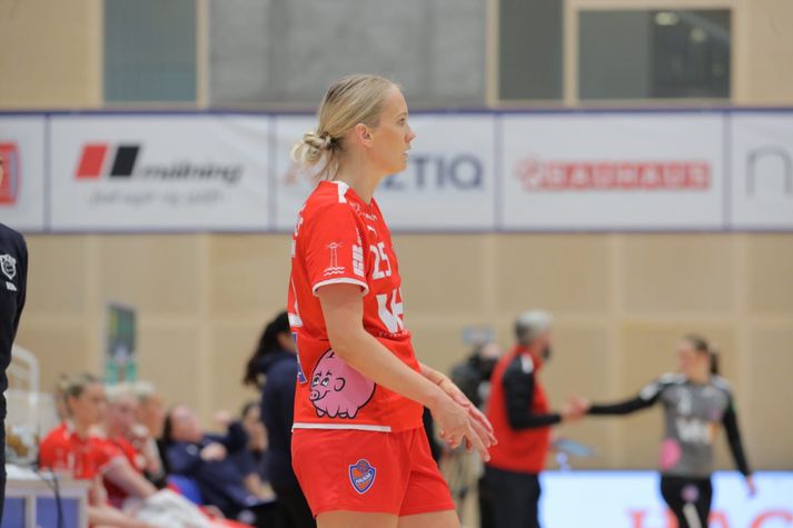 Rut Jónsdóttir var markahæst hjá Haukum í dag.