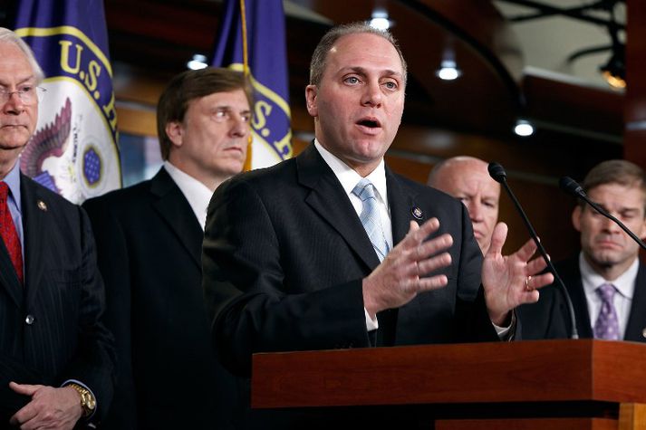 Steve Scalise er þingmaður Louisiana í fulltrúadeild Bandaríkjaþings.