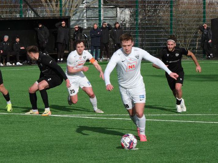 Bjarki Björn í leik með Eyjaliðinu.