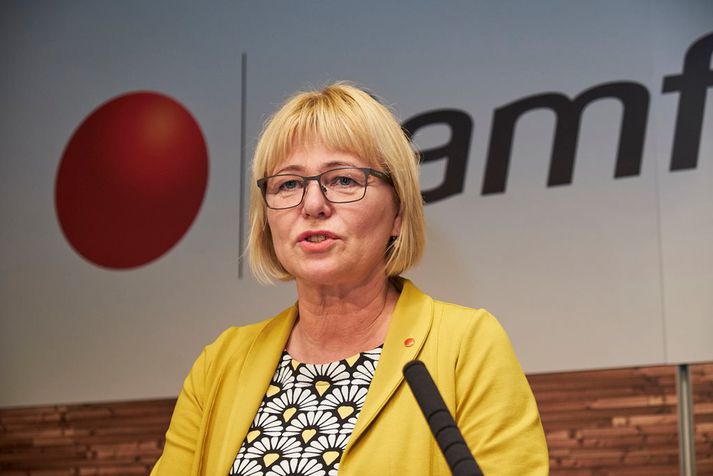 Oddný Harðardóttir nýkjörinn formaður Samfylkingarinnar útilokar ekki að mynda kosningabandalag með stjórnarandstöðunni.