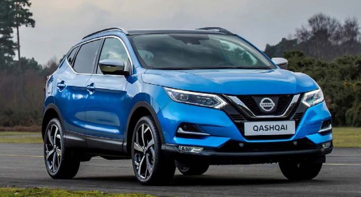 Nissan Qashqai var einn af þessum bílum þar sem hægt var að ræsa vélina með þessari tækni.