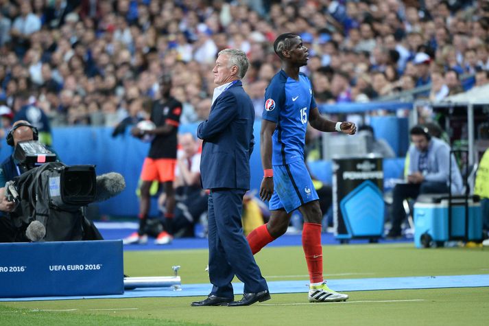 Pogba og Deschamps eiga gott samband. Svo segir þjálfarinn að minnsta kosti.