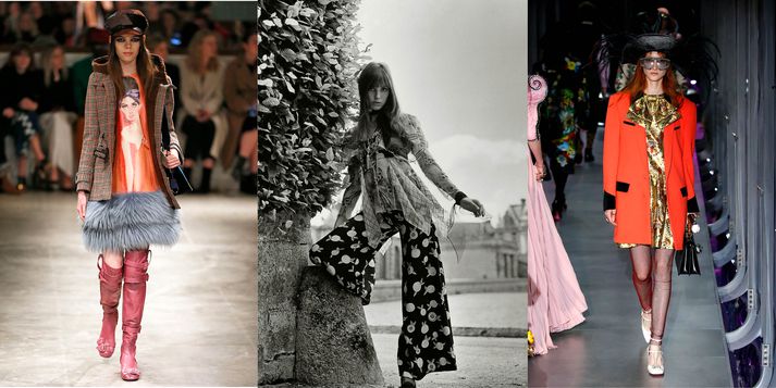 Prada, Jane Birkin árið 1969, Gucci