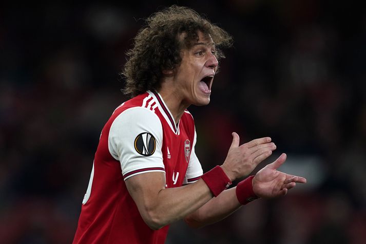 David Luiz er á förum frá Arsenal.