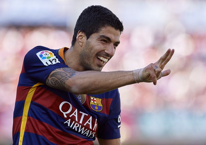 Luis Suárez skoraði 40 mörk í 35 deildarleikjum.