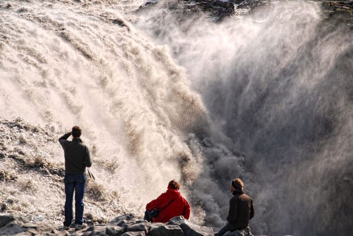 Þeir sem skoða Dettifoss frá vestari bakka Jökulsár á Fjöllum gera það frá landi sem tilheyrir Vatnajökulsþjóðgarði, en þeir fara um land í einkaeigu til að komast þangað.