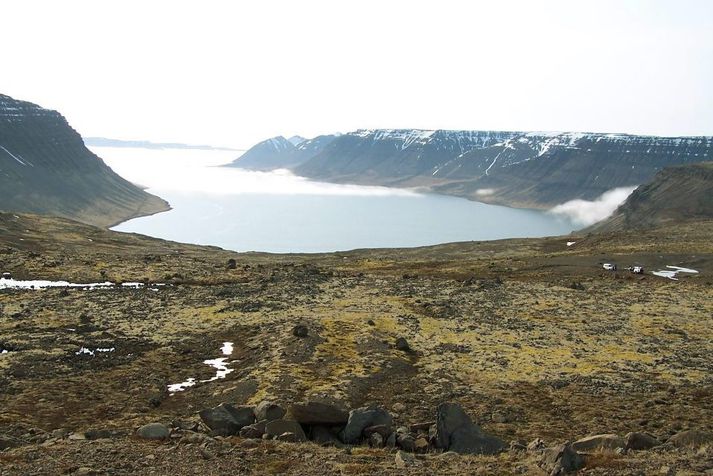 Arnarfjörður á Vestfjörðum.