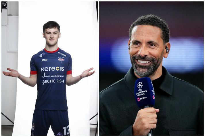 Toby King og Rio Ferdinand er nánir vinir í gegnum tengsl fjölskyldna sinna. King, sem leikur nú með Bestu deildar liði Vestra getur leitað hvenær sem er til Rio til að fá ráð varðandi sinn feril