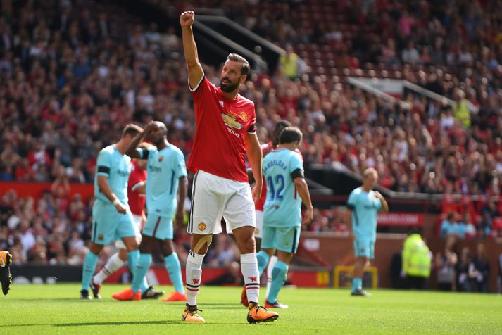 Nistelrooy á Old Trafford um daginn