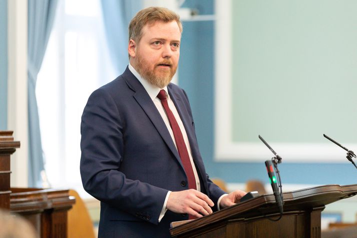 Sigmundur Davíð Gunnlaugsson, formaður Miðflokksins.