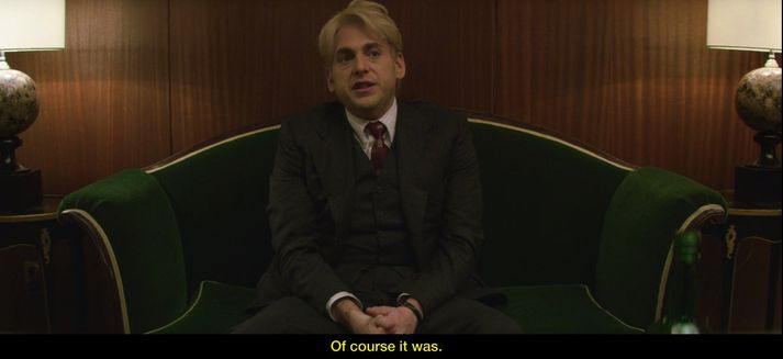 Jonah Hill að segja Auðvitað í Maniac.