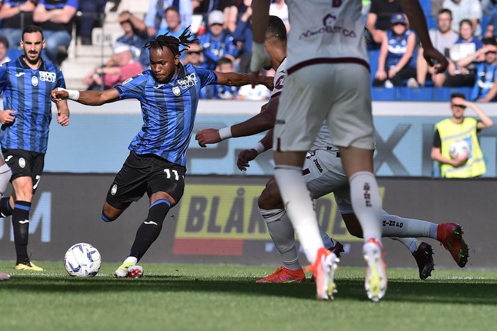 Ademola Lookman skoraði að sjálfsögðu í dag.