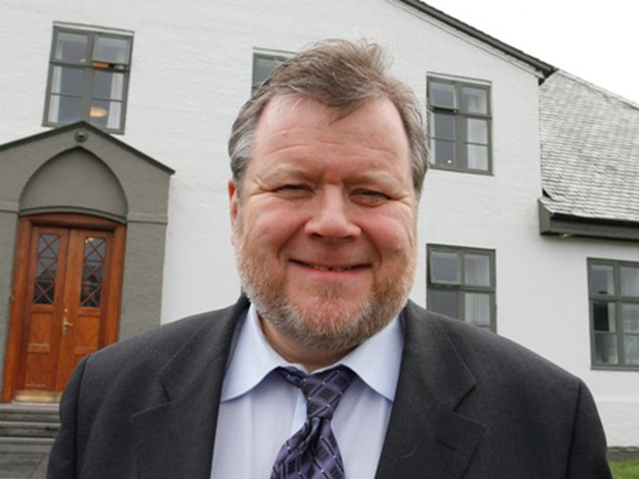 Össur Skarphéðinsson, iðnaðarráðherra og bloggari.