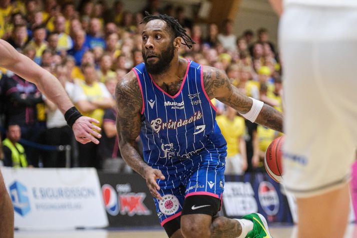 Stjarnan - Grindavík áttust við í oddaleik um laust sæti í úrslitum Bónus deild karla í körfubolta 2025. 