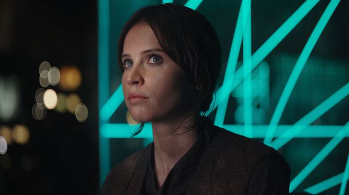 Felicity Jones fer með hlutverk Jyn Erso í Rogue One.