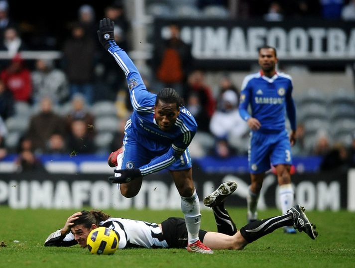 Drogba á ferðinni um helgina. Nordic Photos/Getty Images