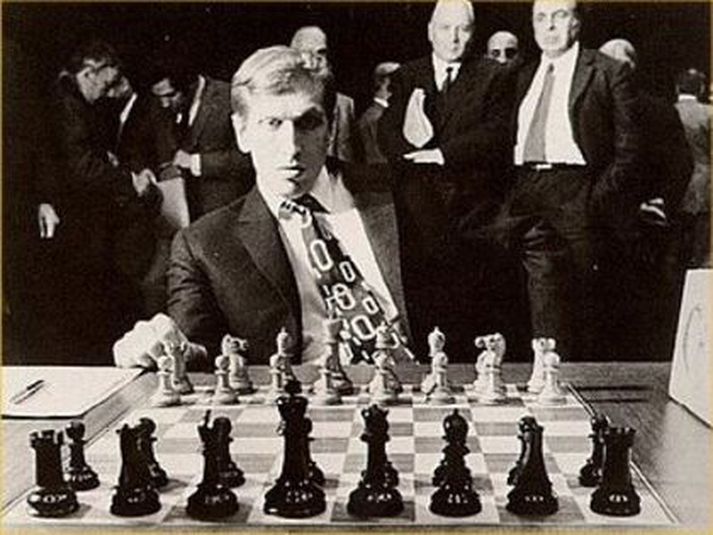 Lothar Schmid þurfti að hafa mikið fyrir Bobby Fischer þegar einvígi aldarinnar fór fram í Reykjavík 1972.