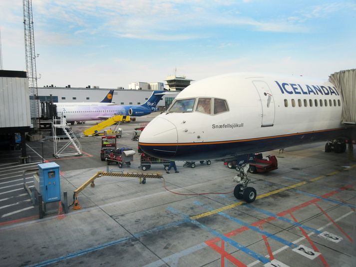 Velta með bréf í Icelandair Group nam um 1.150 milljónum króna á fyrstu tveimur dögum vikunnar. 