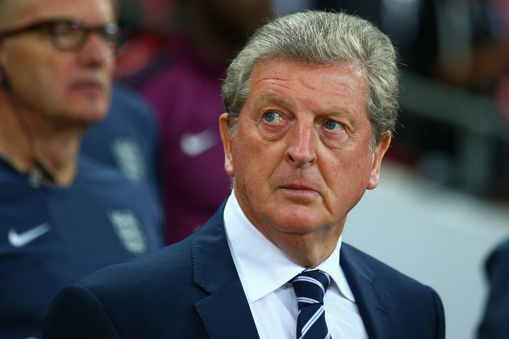 Roy Hodgson, þjálfari enska landsliðsins.