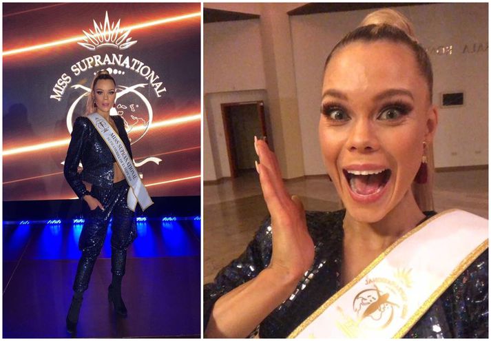 Hugrún Birta Egilsdóttir keppir nú í Miss Supranational sem fer fram í Póllandi.