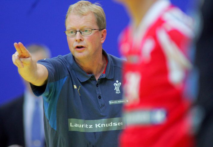 Ulrik Wilbek, þjálfari Dana.