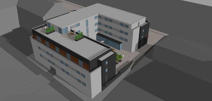 Lóðin þar sem hótelið mun rísa er á milli Barónsstígs og Snorrabrautar þar sem verslunin Nexus var áður. Hótelið verður rúmir 4200 fermetrar.