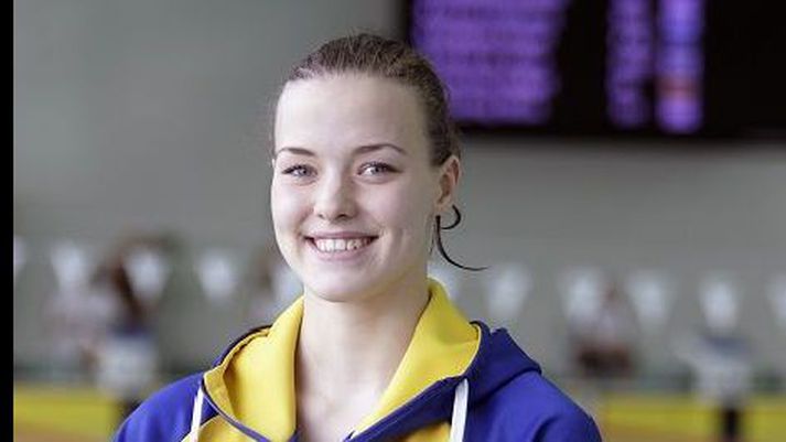 Eygló Ósk er aðeins sautján ára gömul en náði frábærum árangri á ÍM 50 um helgina.