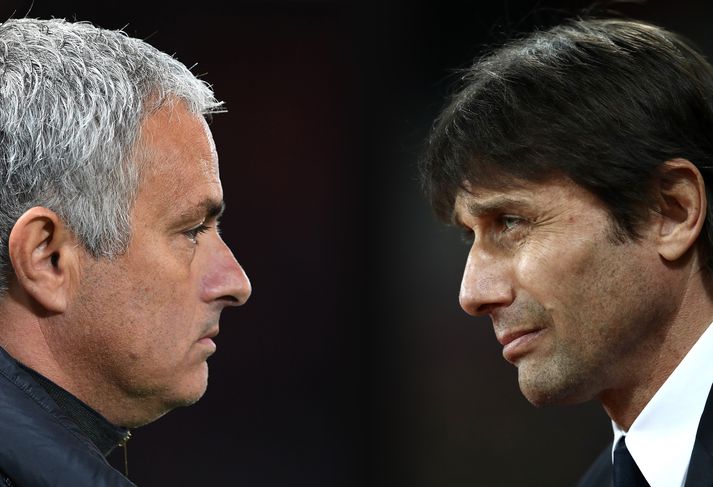 Það andar köldu á milli Mourinho og Conte.