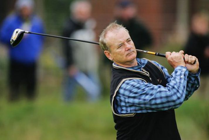 Murray stundar golfið af kappi