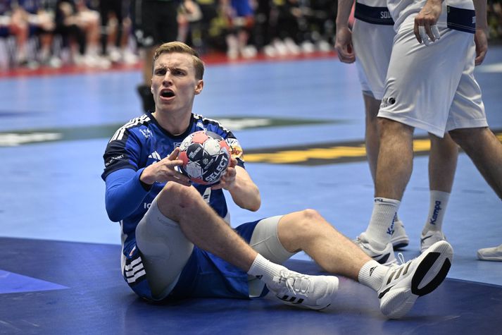 Gísli Þorgeir Kristjánsson skoraði sjö mörk og gaf fjórar stoðsendingar. Hann bjó að auki til fimm færi fyrir liðsfélaga sína sem ekki nýttust. Gísli fékk tíu í sóknareinkunn hjá HB Statz.