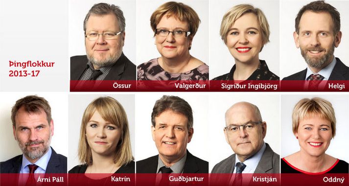 Þingflokkur Samfylkingarinnar.