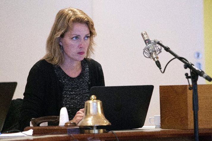 Guðlaug Kristjánsdóttir, forseti bæjarstjórnar Hafnarfjarðar.