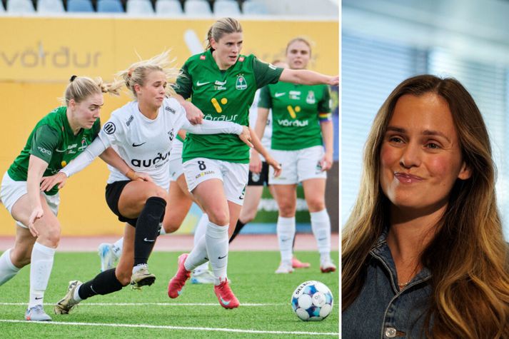 Sjálfstæðisflokkurinn fær 39 prósent fylgi á meðal leikmanna Bestu deildar kvenna sem svöruðu leikmannakönnun. Samfylking er næst á eftir með minna en helming þess fylgis.