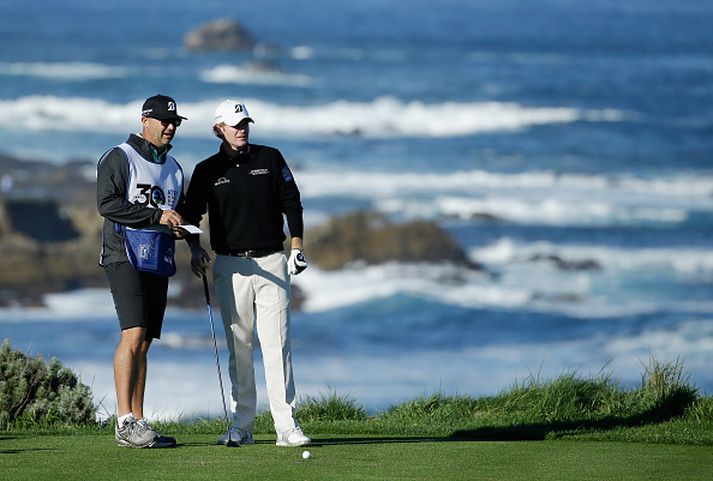 Brandt Snedeker á öðrum hring í gær.