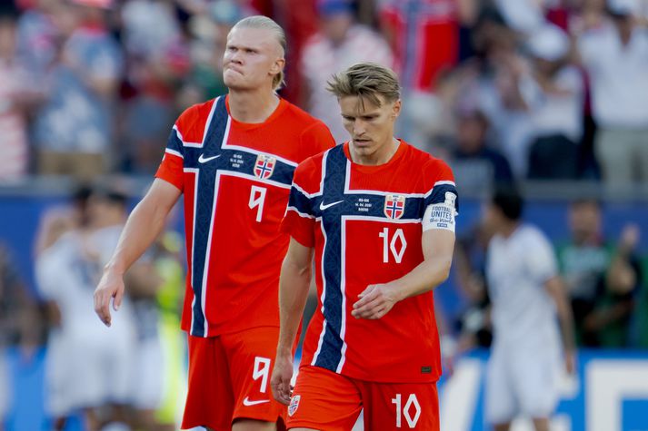Erling Haaland og Martin Ödegaard verða báðir hvíldir í úrslitaleik riðilsins í kvöld.