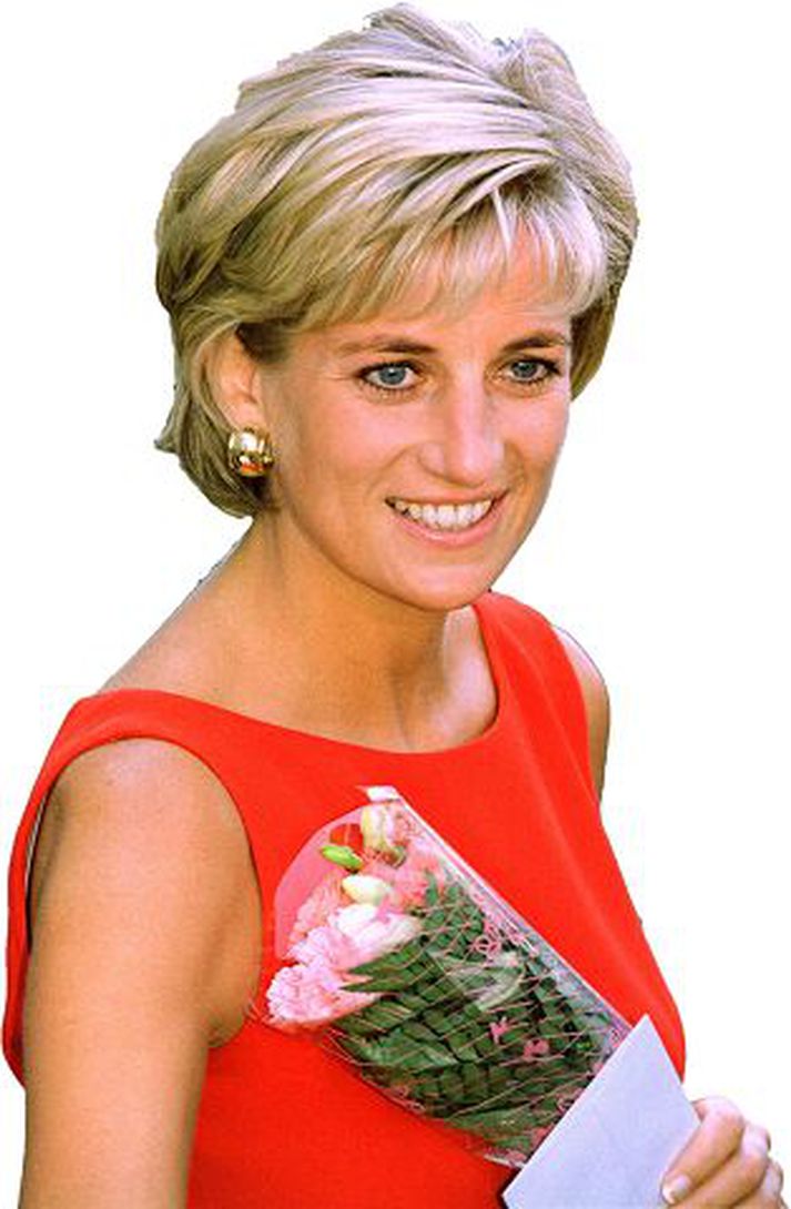 Díana Hin elskulega prinsessa heillaði heimsbyggðina uppúr skónum og var mörgum harmdauði þegar hún lést í bílslysi árið 1997.