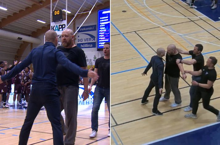 Það sauð upp úr milli Baldurs og Arnars eftir leik