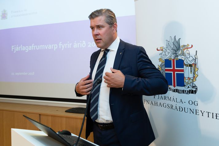 Bjarni Benediktsson, fjármálaráðherra.