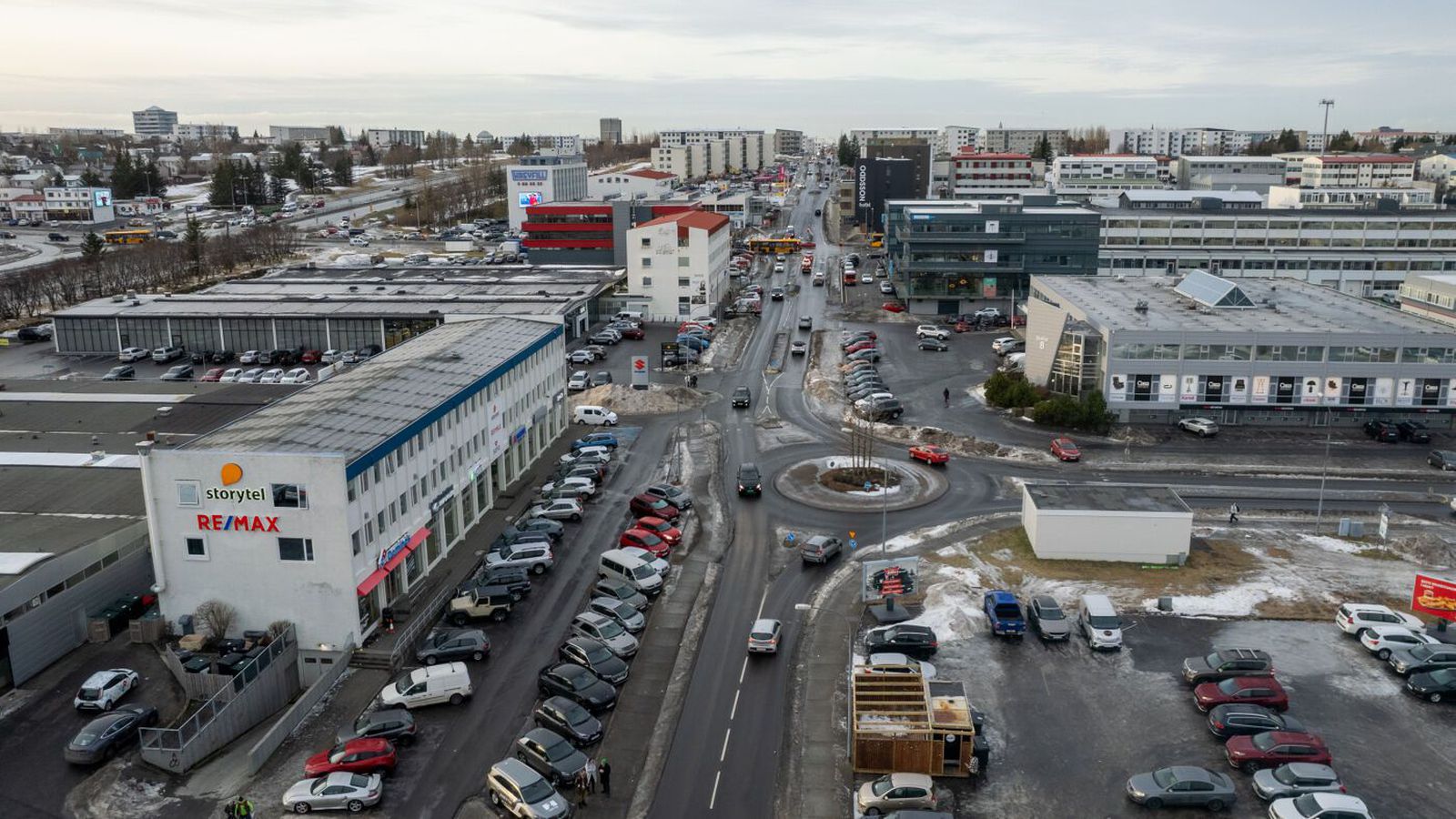 Einn hand­tekinn fyrir þjófnað í Skeifunni