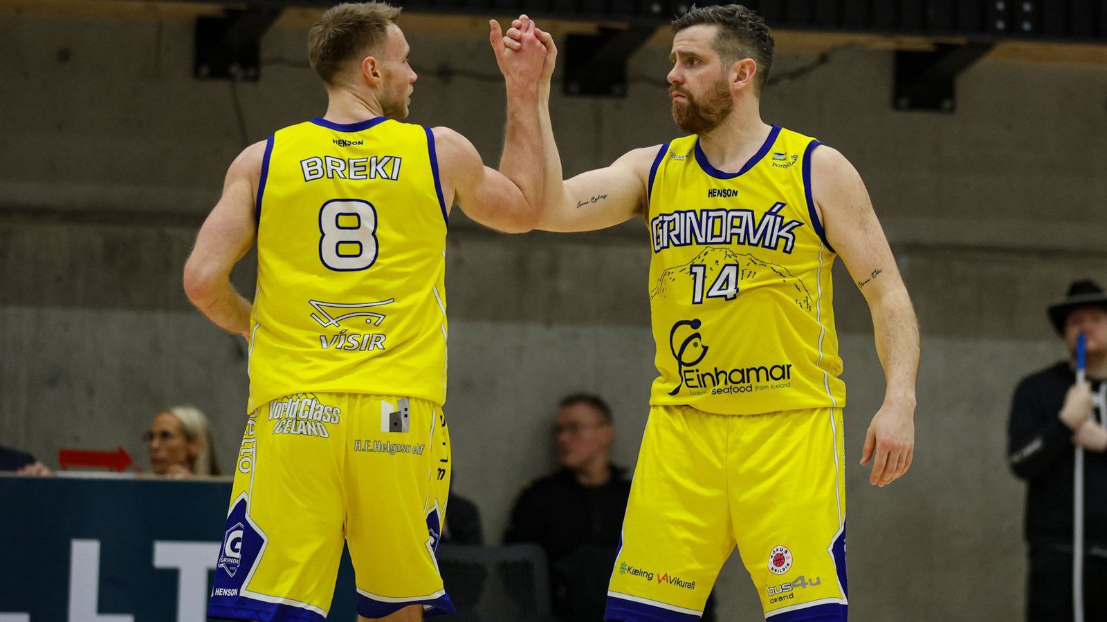 „Allir að tikk­a inn og vörnin var bara framúr­skarandi“