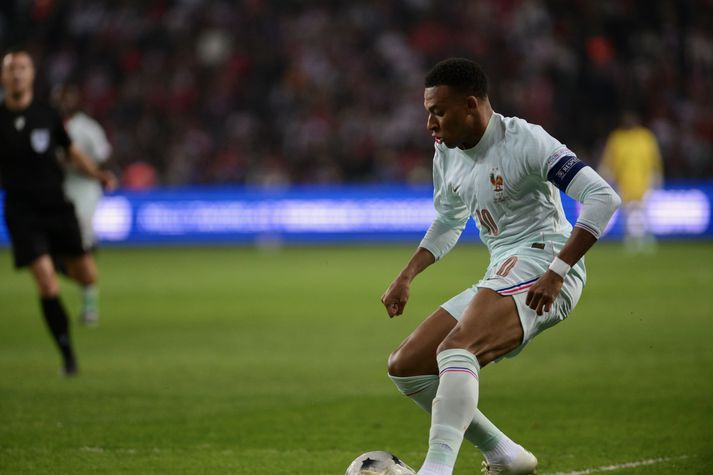 Búist er við að Kylian Mbappe muni leika lystir sínar í Belgíu þegar Frakkland mætir Belgíu í Þjóðadeildinni.