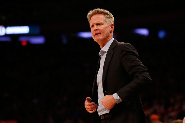 Steve Kerr, þjálfari NBA-meistara Golden State Warriors.